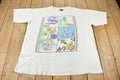 Vintage 1990s Summer Single Stitch Graphic T-Shirt Size 4XL