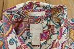 Vintage 1990s Chico's Women's Medallion Blouse