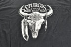 Vintage 1992 Harley Davidson Motorcycles Sturgis Rally 3D Emblem T-Shirt