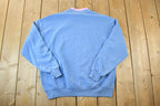 Vintage 1990s Hang Out Kitty Double Collar Morning Sun Souvenir Crewneck Sweatshirt Made In USA
