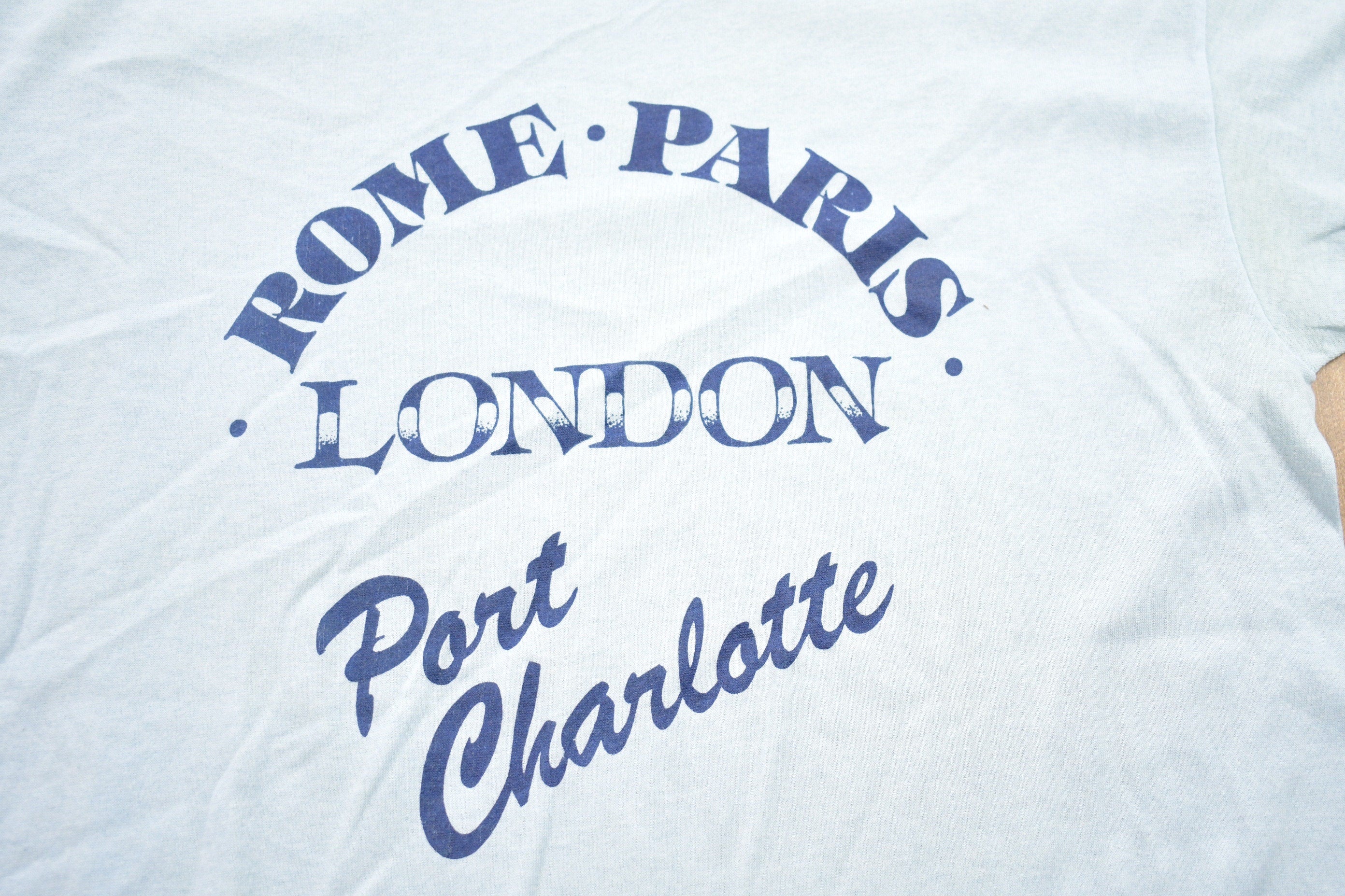 Vintage 1980s Port Charlotte Florida Graphic T-Shirt