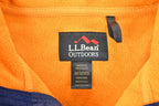 Vintage 1990s LL Bean Quarter Zip Fleece Outdoorsman Sweater