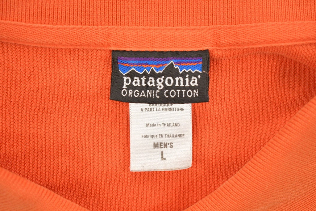 Vintage 1990s Langara Island Lodge Patagonia Polo Shirt