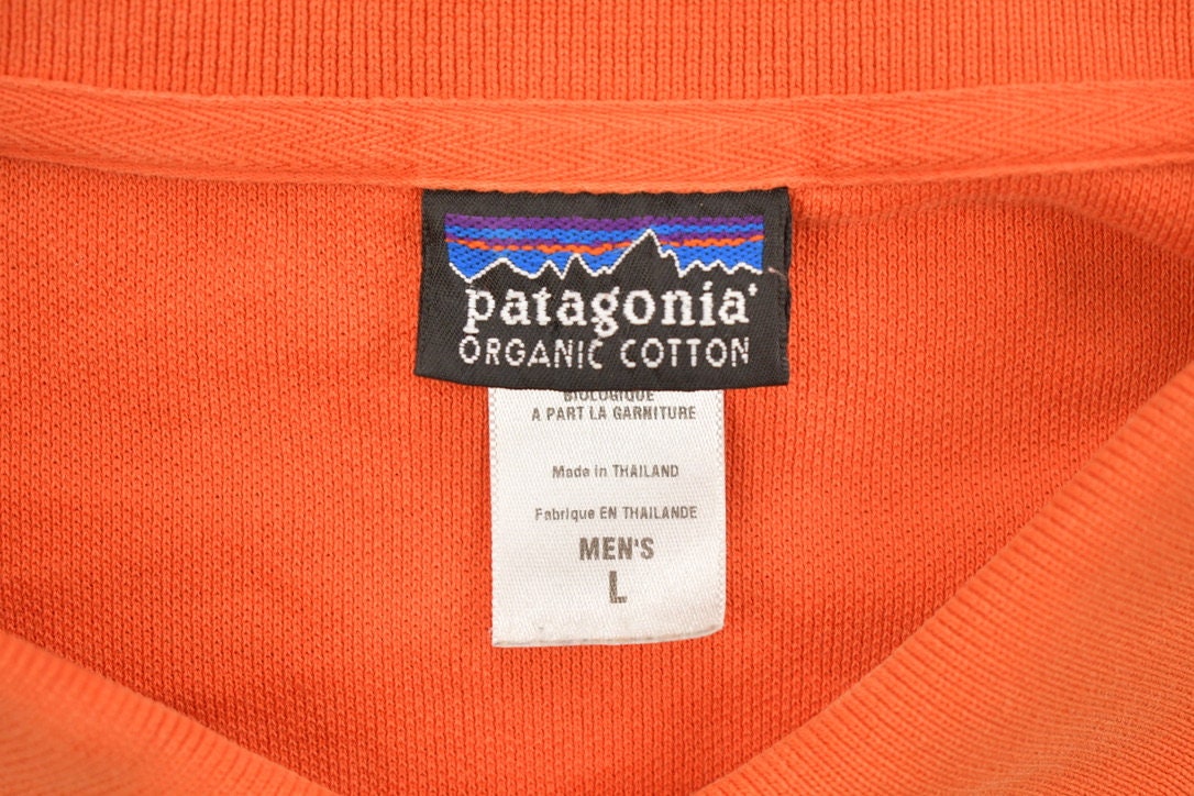 Vintage 1990s Langara Island Lodge Patagonia Polo Shirt