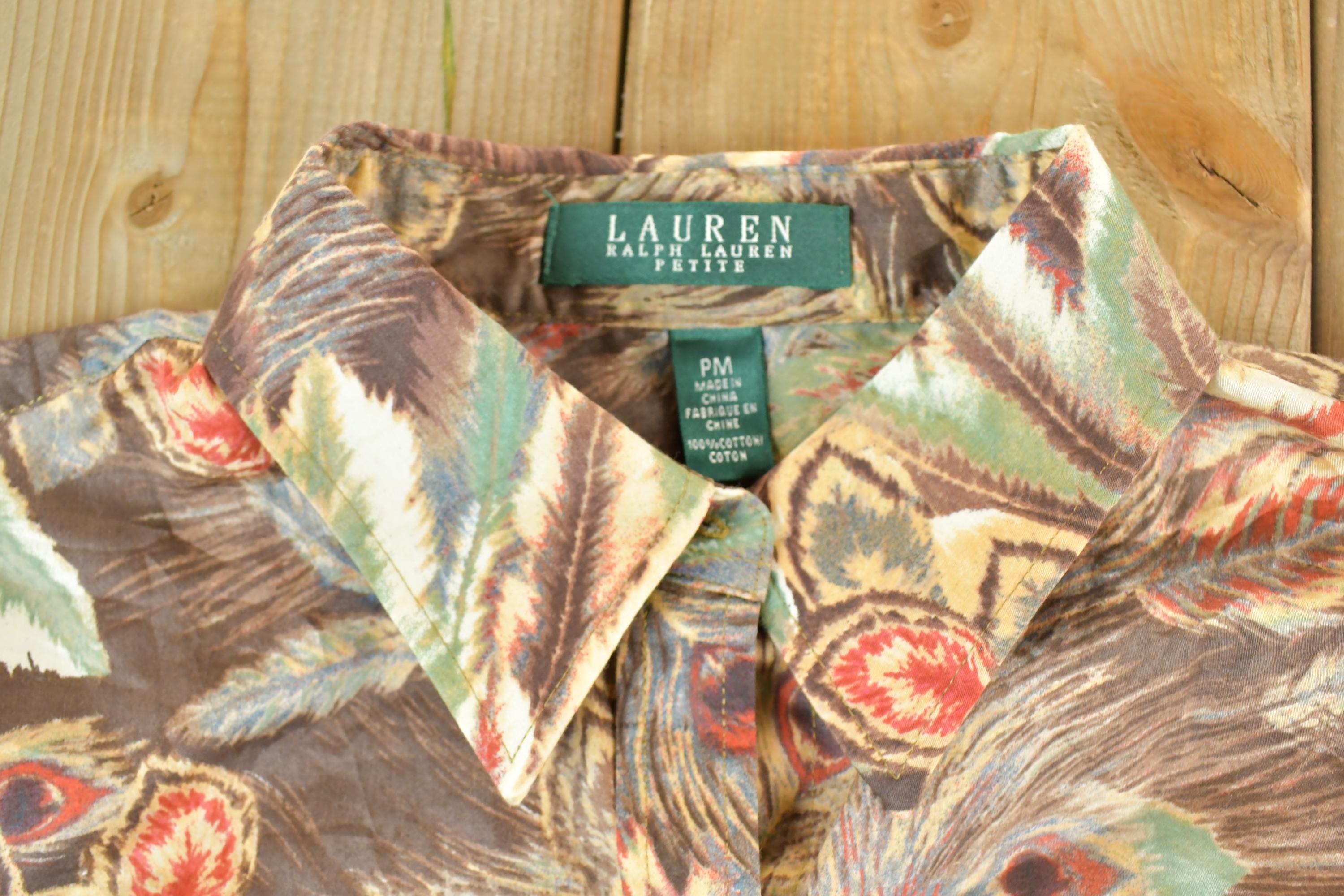 Vintage 1990s Lauren Ralph Lauren Button Up Shirt