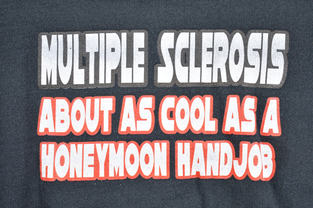 Vintage 1990s Multiple Sclerosis Parody Crewneck Sweatshirt