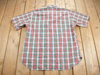 Vintage 1980s Country Traditional's By Pendleton Plaid Button Up Shirt
