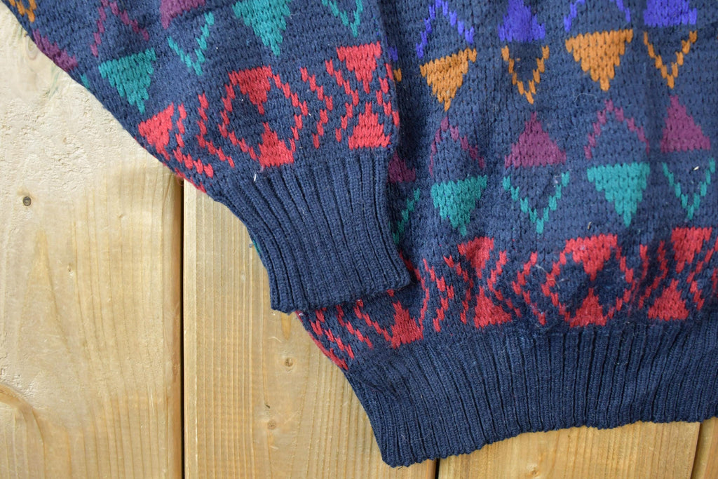 Vintage 1990s Celebrity Club Knit Crewneck Sweater
