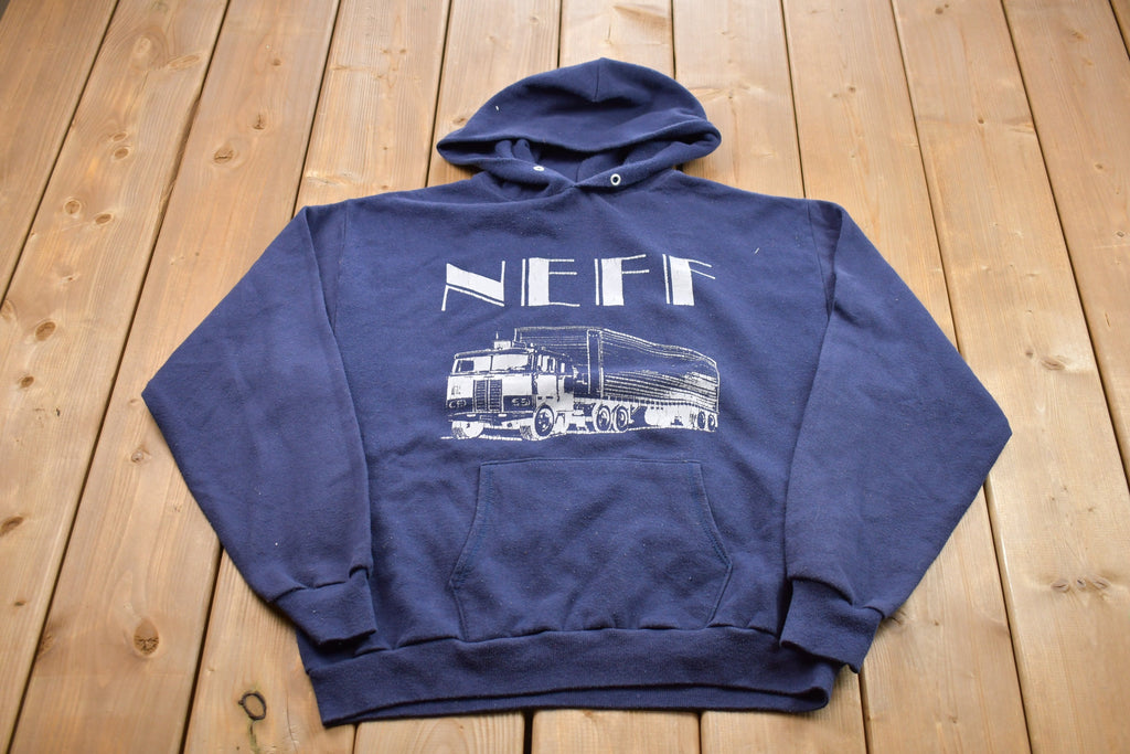 Vintage 1990s Neff Trucking Michigan Crewneck Sweatshirt