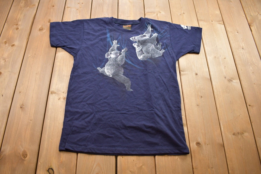 Vintage 1990s Australia Zoo koala Bear Themed Souvenir T Shirt