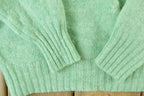 Vintage 1990s 100% Real Shetland Wool Knit Sweater