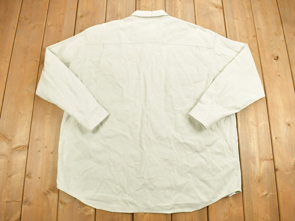 Vintage 1990s Geoffrey Beene Button Up Shirt