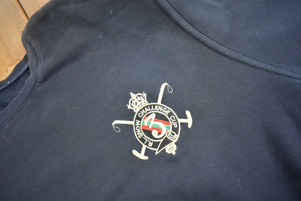 Vintage 1990s Ralph Lauren Snow Challenge Cup Crewneck Sweatshirt