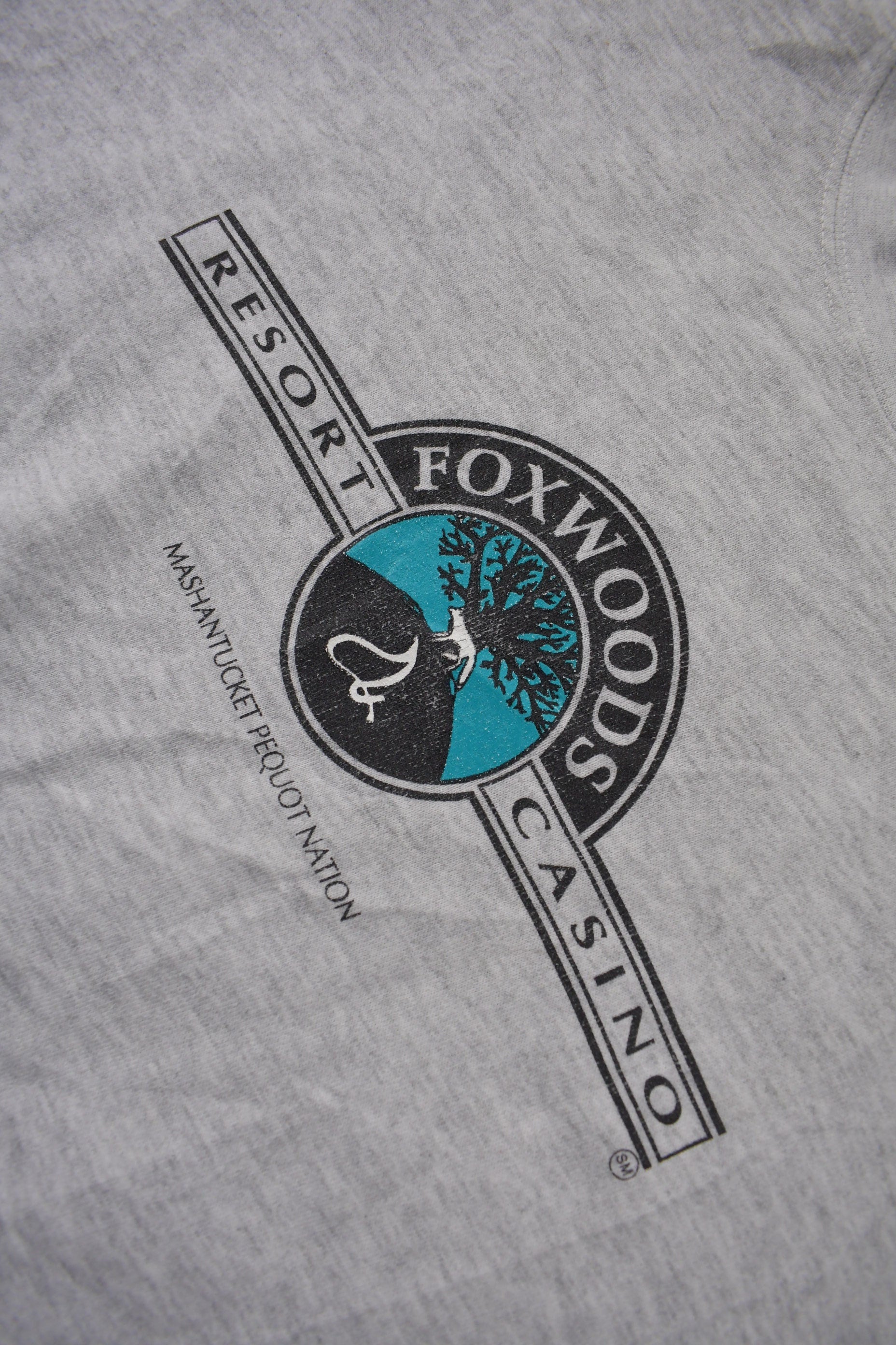Vintage 1990s Foxwoods Resort & Casino Souvenir Crewneck Sweatshirt Made In USA