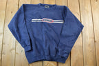 Vintage 1990s Upper Iowa Embroidered Crewneck Sweatshirt