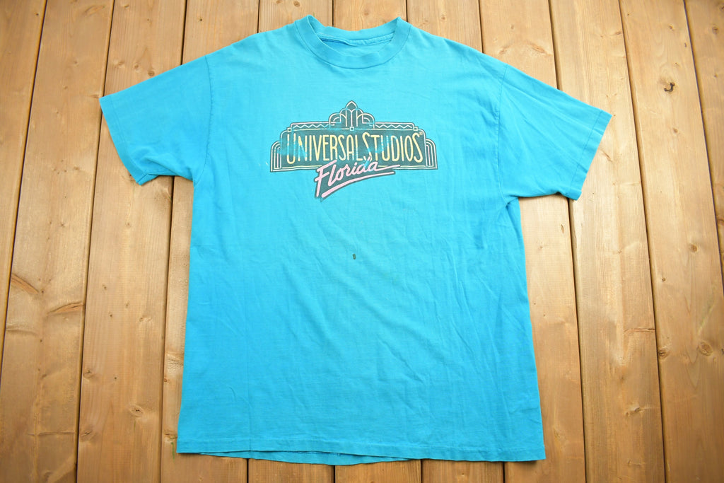 Vintage 1980s Universal Studios Florida Souvenir T Shirt