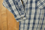 Vintage 1990s Field Master Plaid Flannel Button Up Shirt