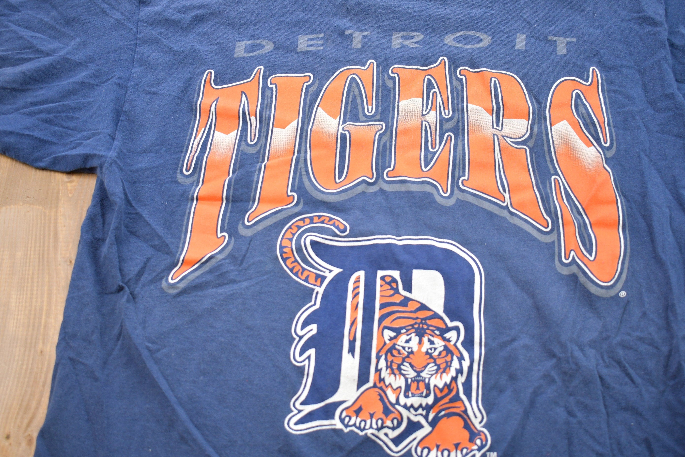 Vintage 1994 Detroit Tigers MLB Graphic T-Shirt Streetwear