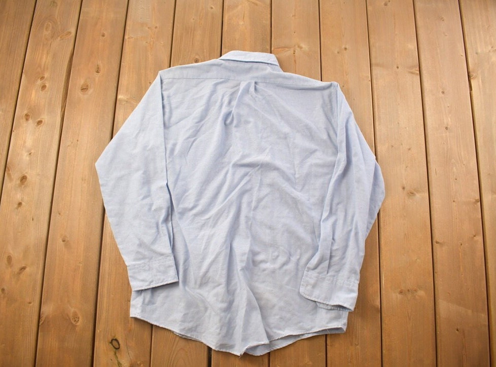 Vintage 1990s Gentlemen's WearHouse Blank Button Up Shirt