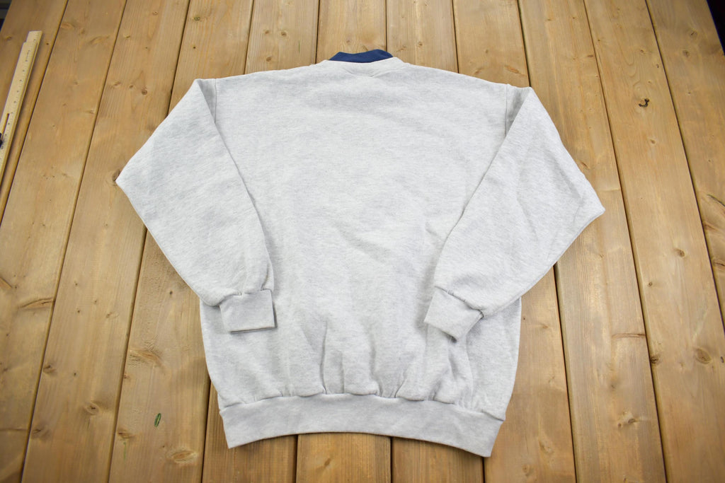 Vintage 1990s University Of Michigan Crewneck Made In USA - Large