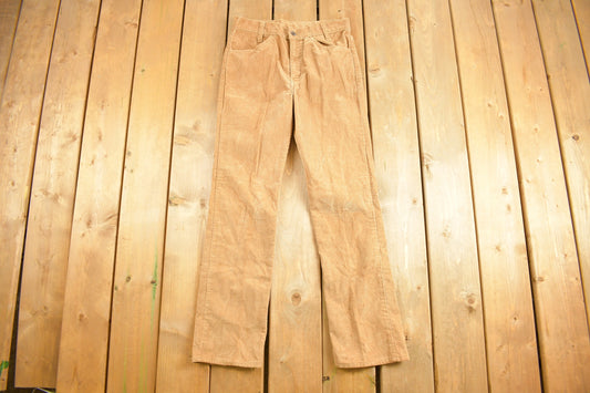 Vintage 1980s Levi's Corduroy Pants Size 29 x 28.5 / Made in USA / 80s Denim / Streetwear Fashion / Vintage Levi's / Student Fit