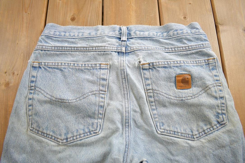 Vintage 1990s Carhartt Light Wash Jeans Size 31x30