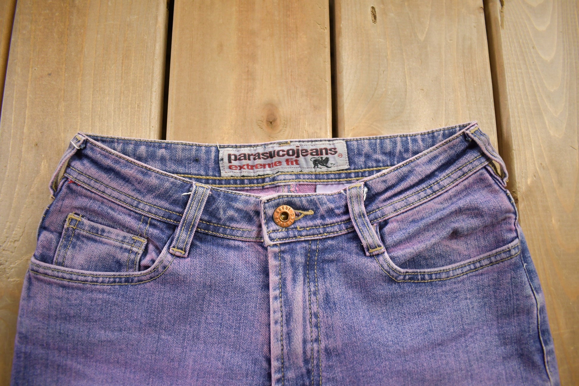 Vintage Y2K Parasuco Denim Jeans Size 28 x 31