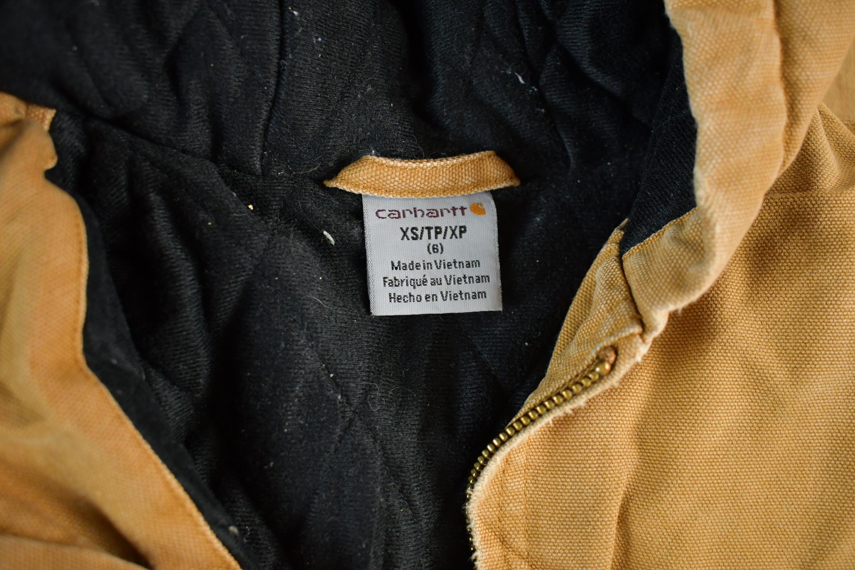 Vintage Y2K Carhartt Toddler Size Work Jacket Youth XS