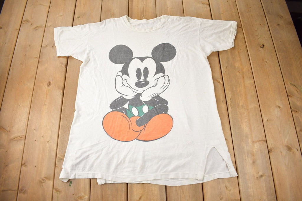 Vintage 1990s Disney Mickey Mouse Graphic T-Shirt