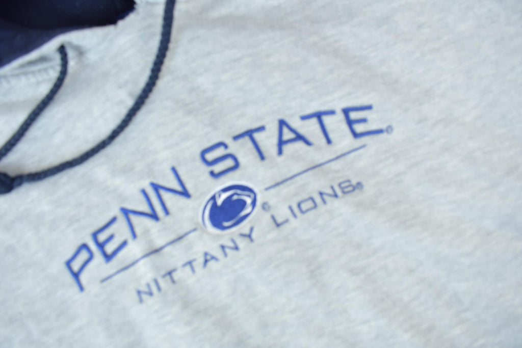 Vintage Y2K Penn State University Nittany Lions Collegiate Hoodie / Embroidered / Size XL