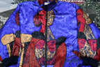 Vintage 1990s Maggie Lawrence All Over Print Full Zip Windbreaker