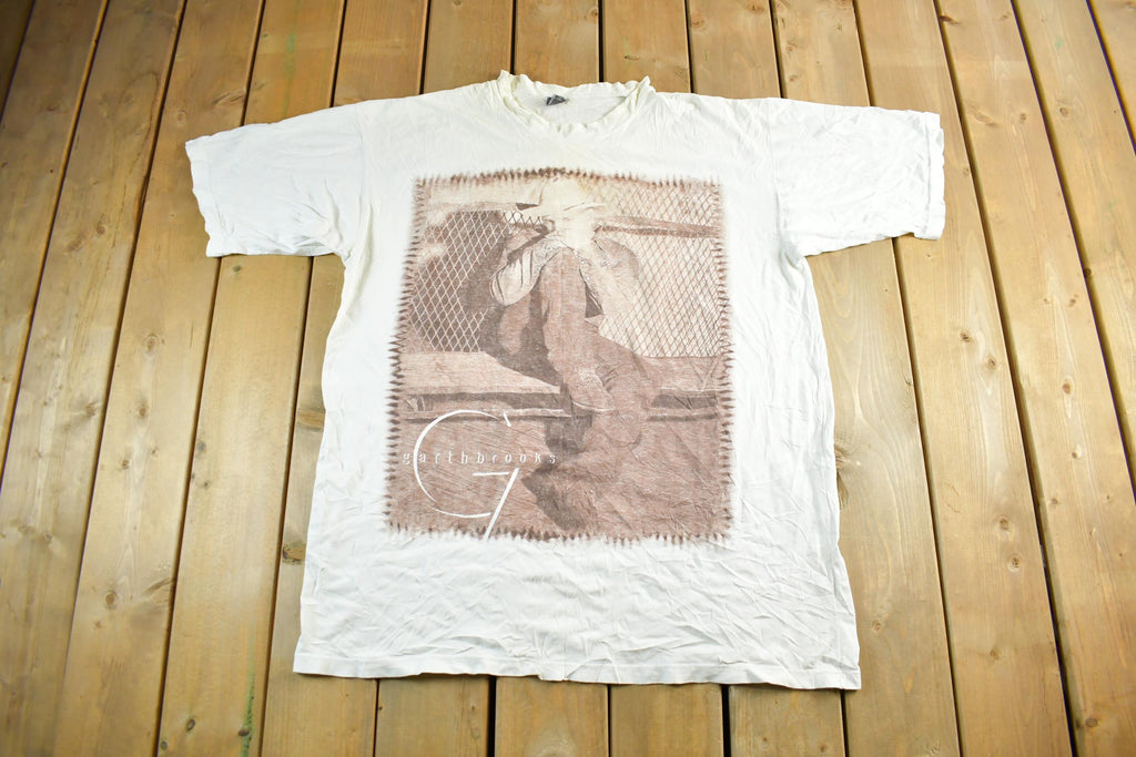 Vintage 1998 Garth Brooks A Night To Remember Sleeping T-Shirt Adult 3XL