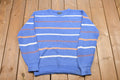 Vintage Sir William Knitted Striped Sweater