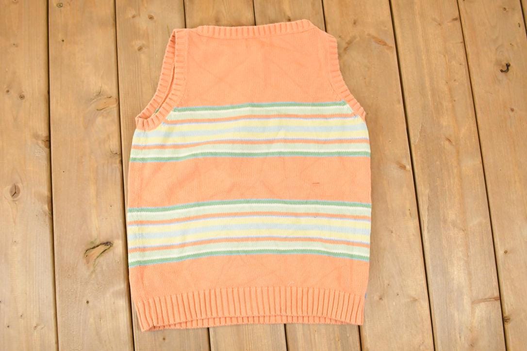 Vintage 1990s Lauren Ralph Lauren Knit Crewneck Sweater Vest Women's M