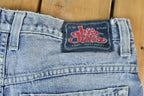 Vintage 1990s JNCO Funky Denim Wide Leg Jeans Size 36x32
