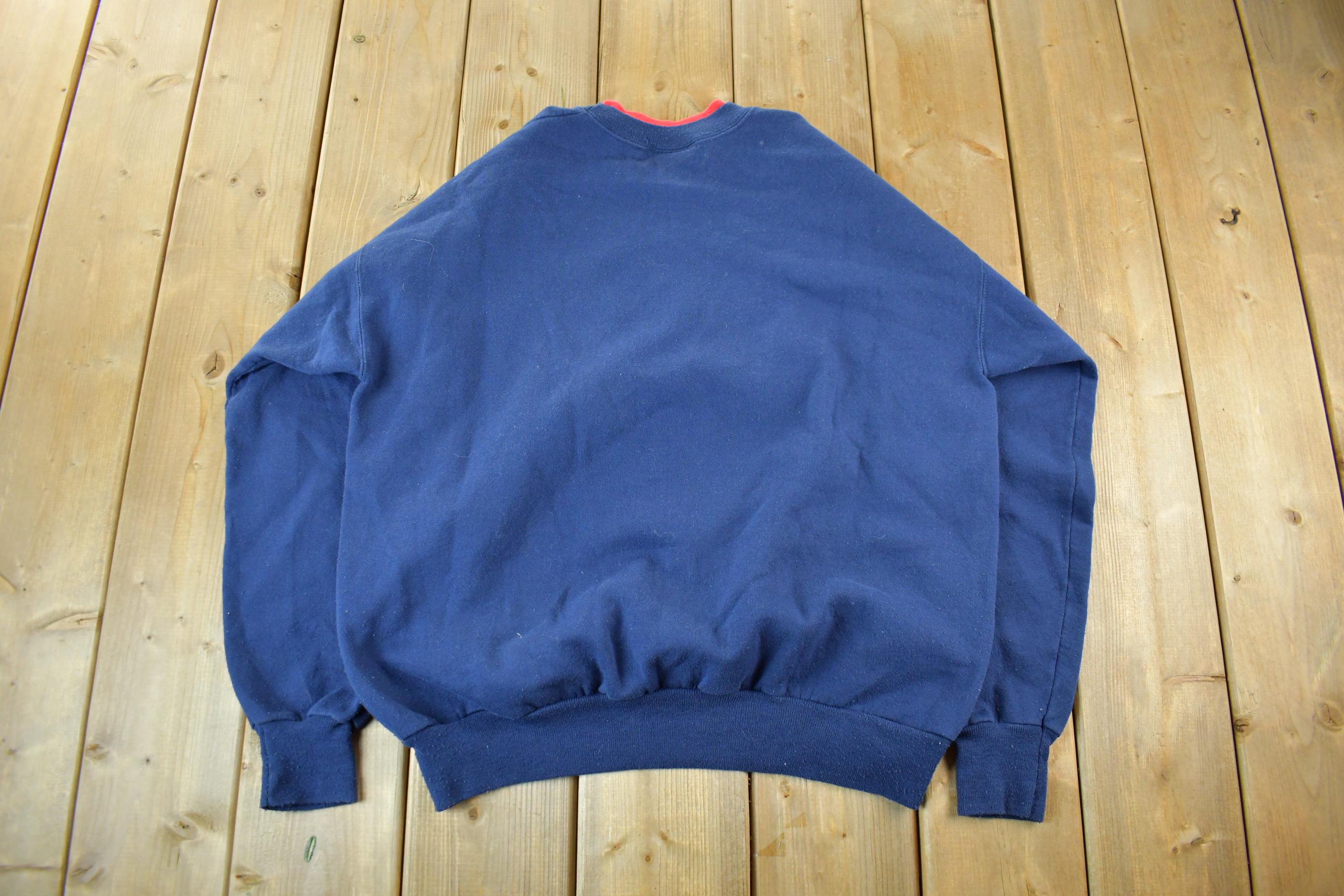 Vintage 1990s Grandma Crewneck Sweater Adult Large