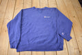Vintage 1990s Champion Small Logo Embroidered Crewneck Sweatshirt Made In USA