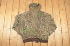 Vintage 1980s Walls Blizzard Pruf Realtree Camo Graphic Print Zip Up Hoodie Sweatshirt Mens L