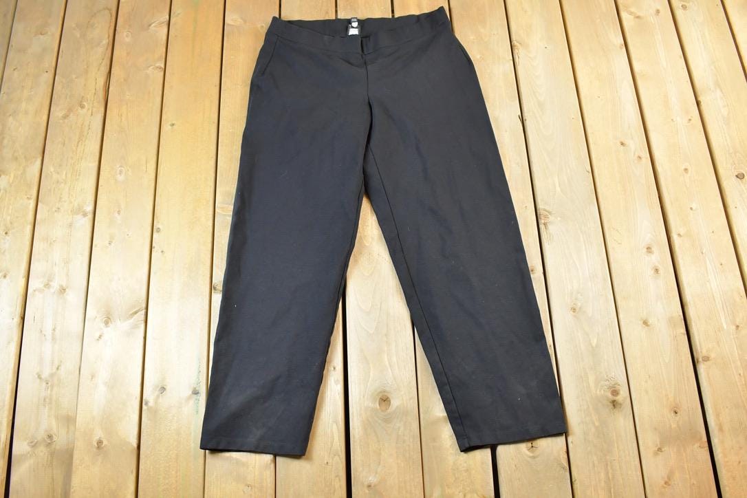 Vintage 1990s Eileen Fisher Track Pants Size Large