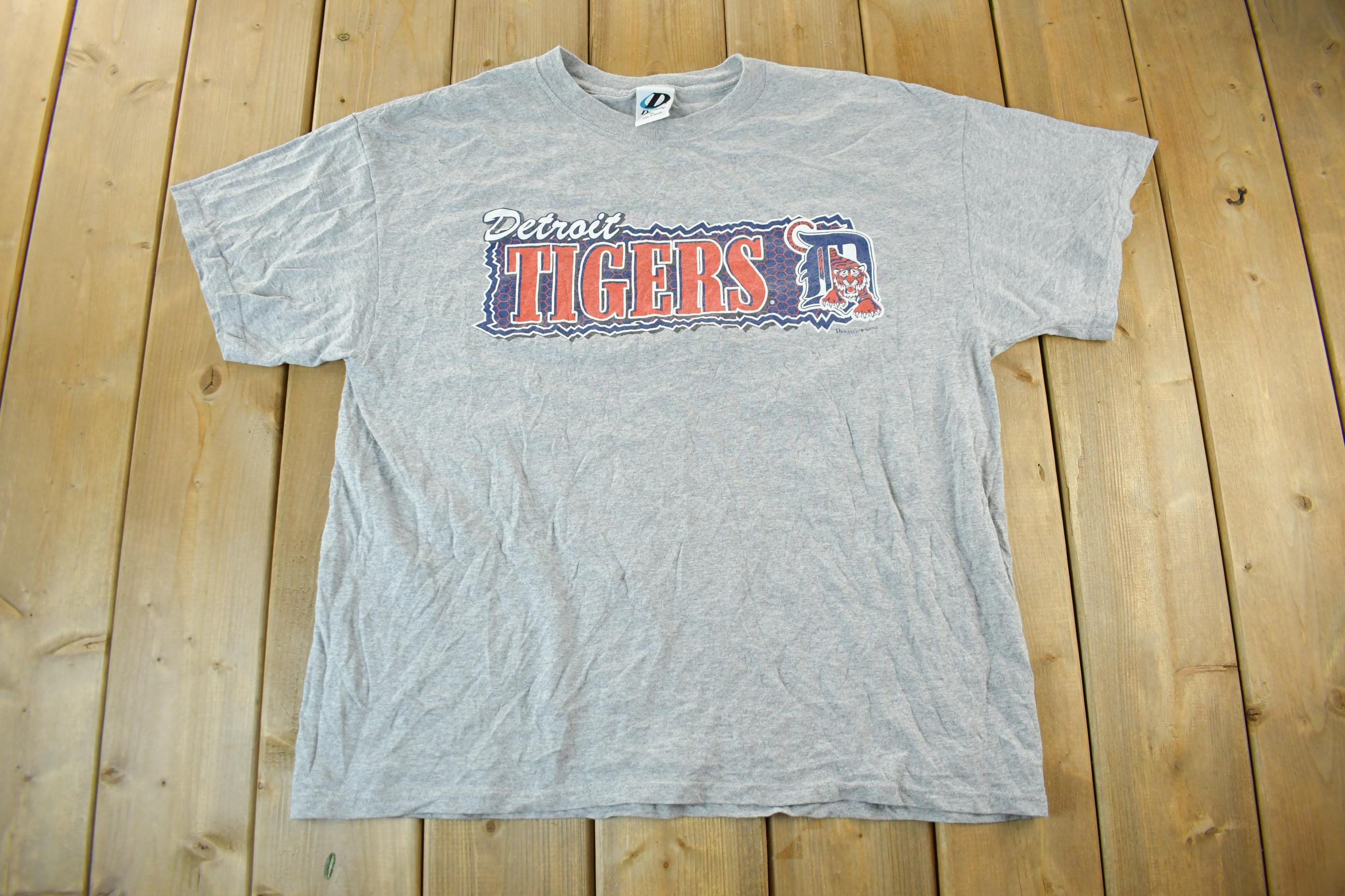 Vintage 2003 Detroit Tigers MLB Graphic T-Shirt Men's XL