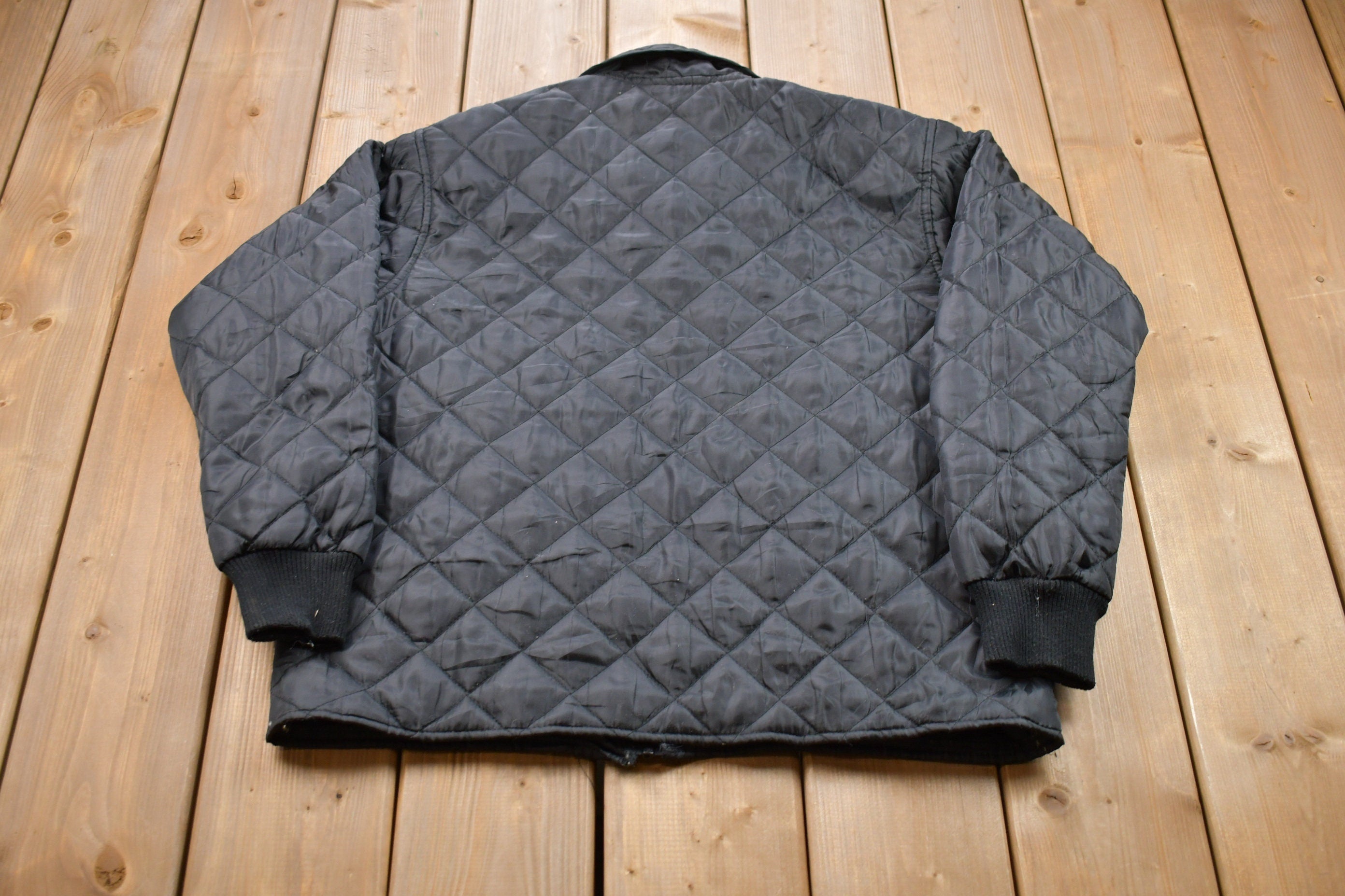 Vintage 1990s Quilted Full Zip Jacket