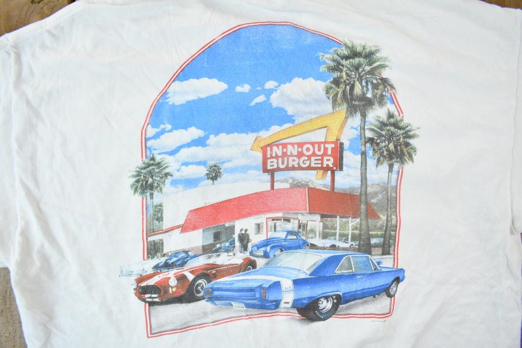 Vintage 1998 In-N-Out Burger California Promo T-Shirt