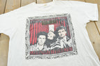 Vintage 1989 Crowded House North American Tour Band T-shirt Men's M