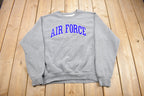Vintage 1990s United States Airforce Crewneck Sweatshirt  90s Crewneck  Souvenir  Militaria  Embroidered  Vintage Air Force