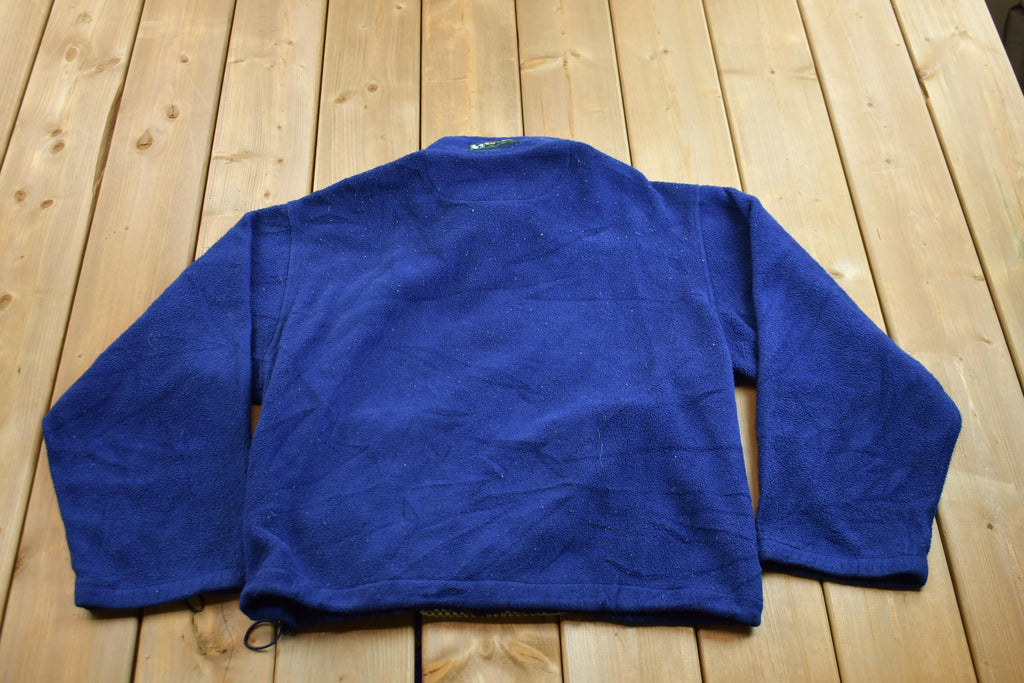 Vintage 1990s Eddie Bauer Ebtek Full Zip Fleece Sweater