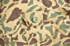 Vintage 1970s Caliber Duck Camo Button Up Shirt