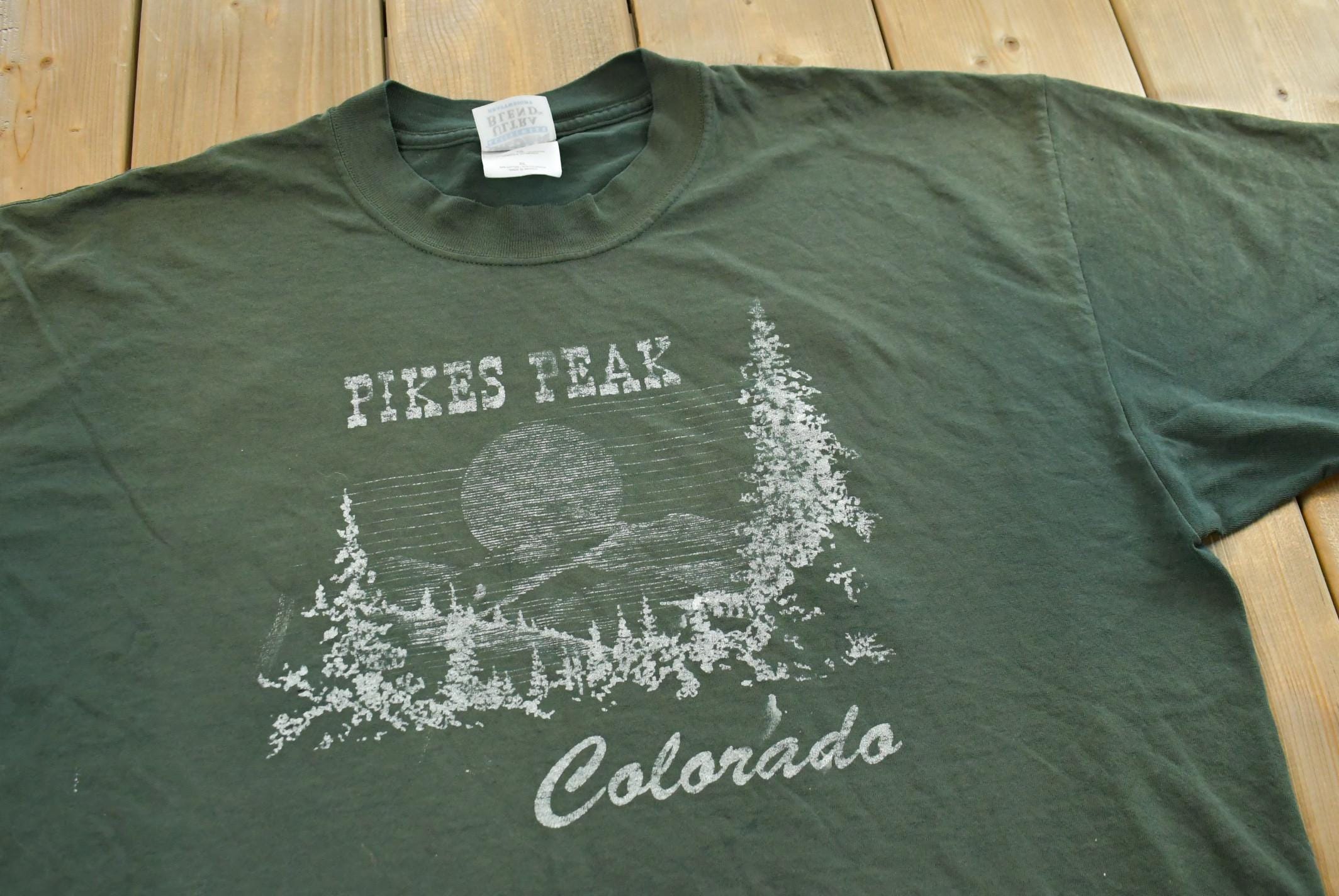 Vintage 1990s Colorado's Pikes Peak T-Shirt Mens XL