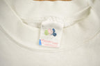 Vintage 1990s Leon Carson Sioux City Iowa Crop Sleeve Crewneck