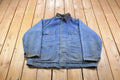 Vintage 1990s Big Mac Made In USA Collared Denim Chore Coat