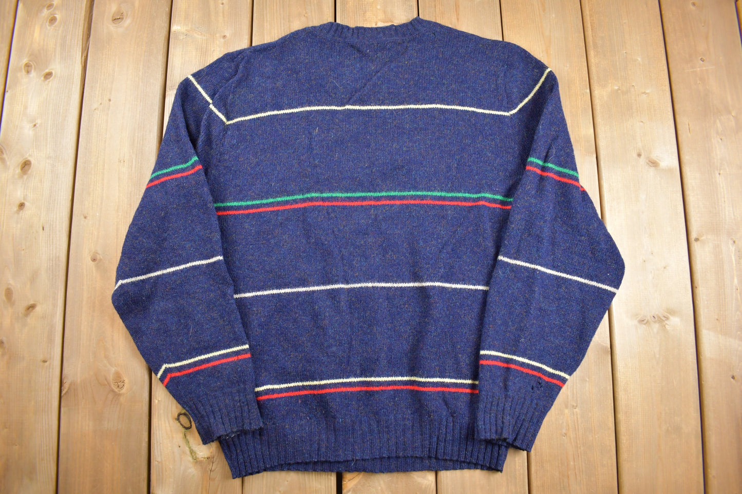 Vintage 1970s Lord Jeff Crewneck Sweatshirt / 70s Crewneck / Made In USA / Essential / Streetwear / 80s 100% Virgin Shetland Wool